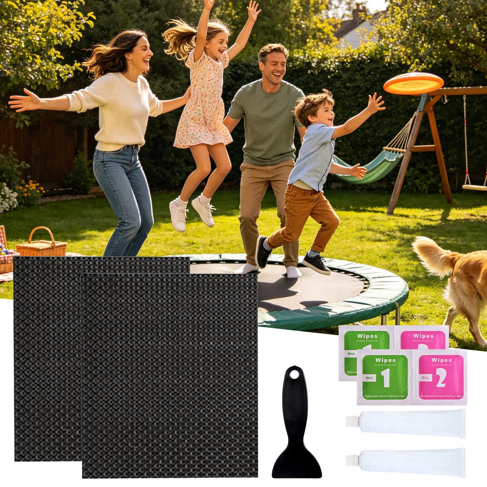 Home Yard Security - Trampoline Patch Strong All Weather Cuttable