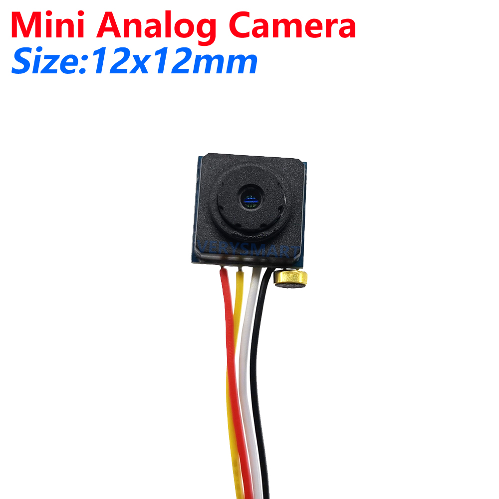 Home Security And Camera Systems - 700TVL CVBS 12*12Mm Micro Mini Camera