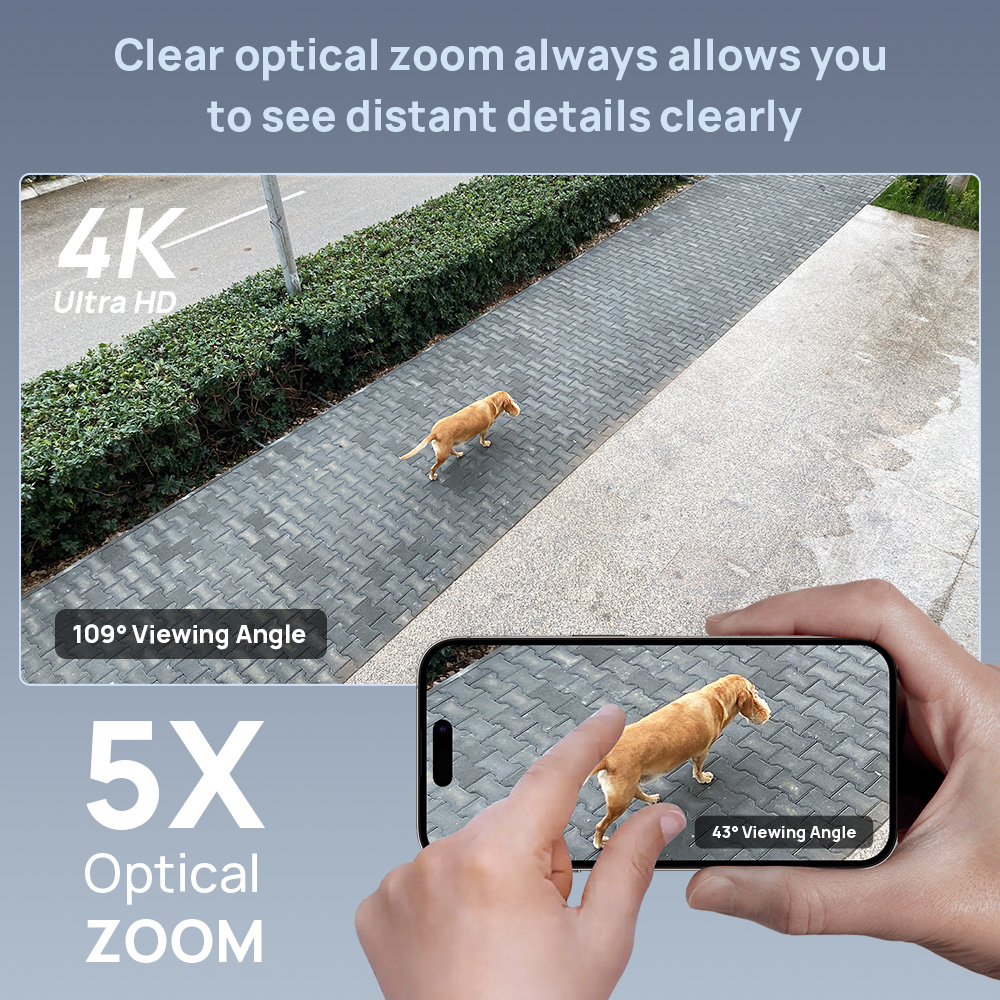 Vikylin 8MP Dome PTZ 5X Zoom I - đánh giá và giá Home Security Online