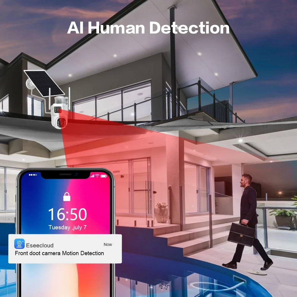 4K 8MP Dual Lens Wifi Solar CC - đánh giá và giá Home Security Monitoring System