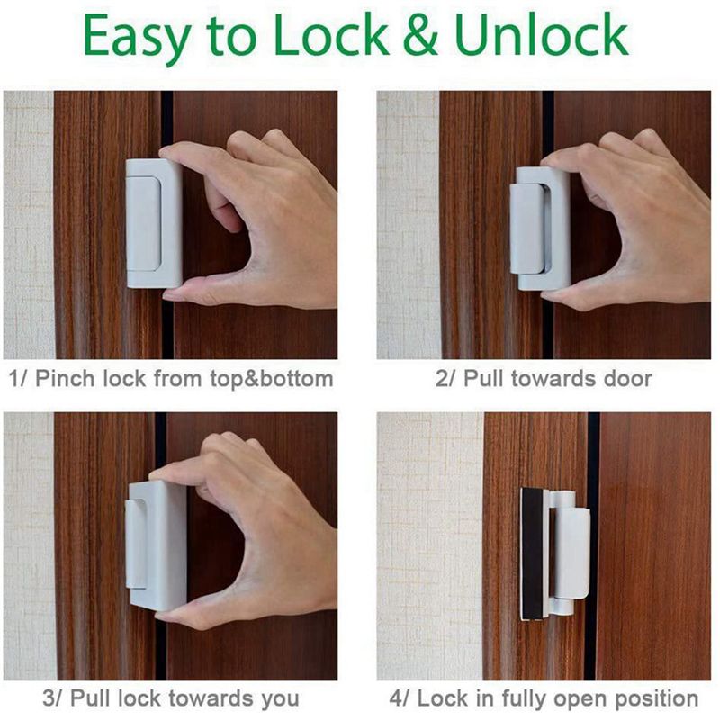 2X Home Security Door Lock Chi - đánh giá và giá Home Security Door Reinforcement Lock