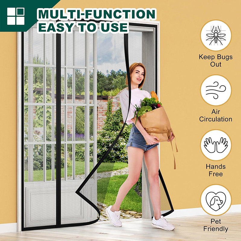 Magnetic Door Screen,Auto Clos - đánh giá và giá Home Security Door Reinforcement Lock