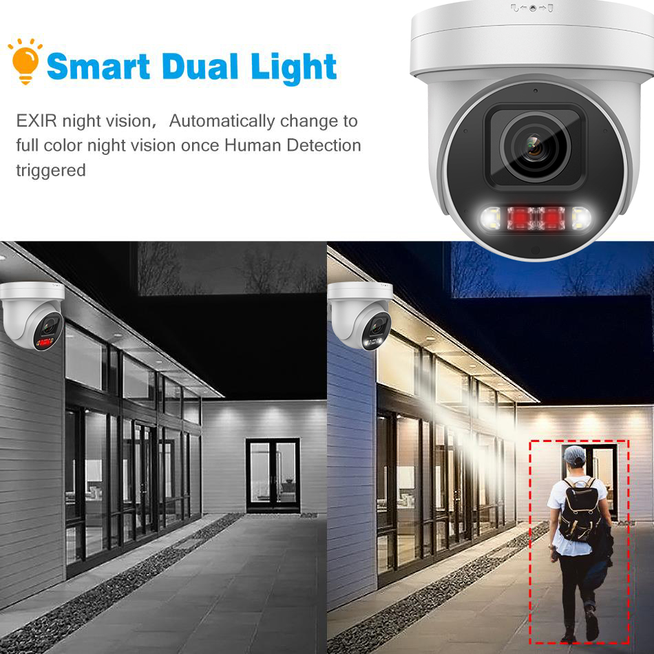 8MP ColorVu PTZ IP Camera 5X Z - đánh giá và giá Home Security Hikvision