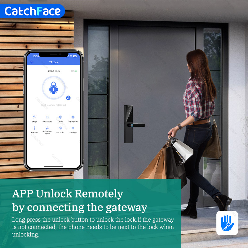 Bluetooth Fingerprint Door Loc - đánh giá và giá Home Security Door Reinforcement Lock