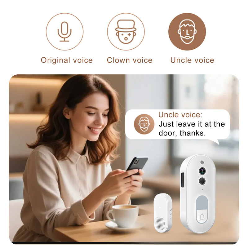 Tuya Smart Video Doorbell Wire - đánh giá và giá Home Security Monitoring System