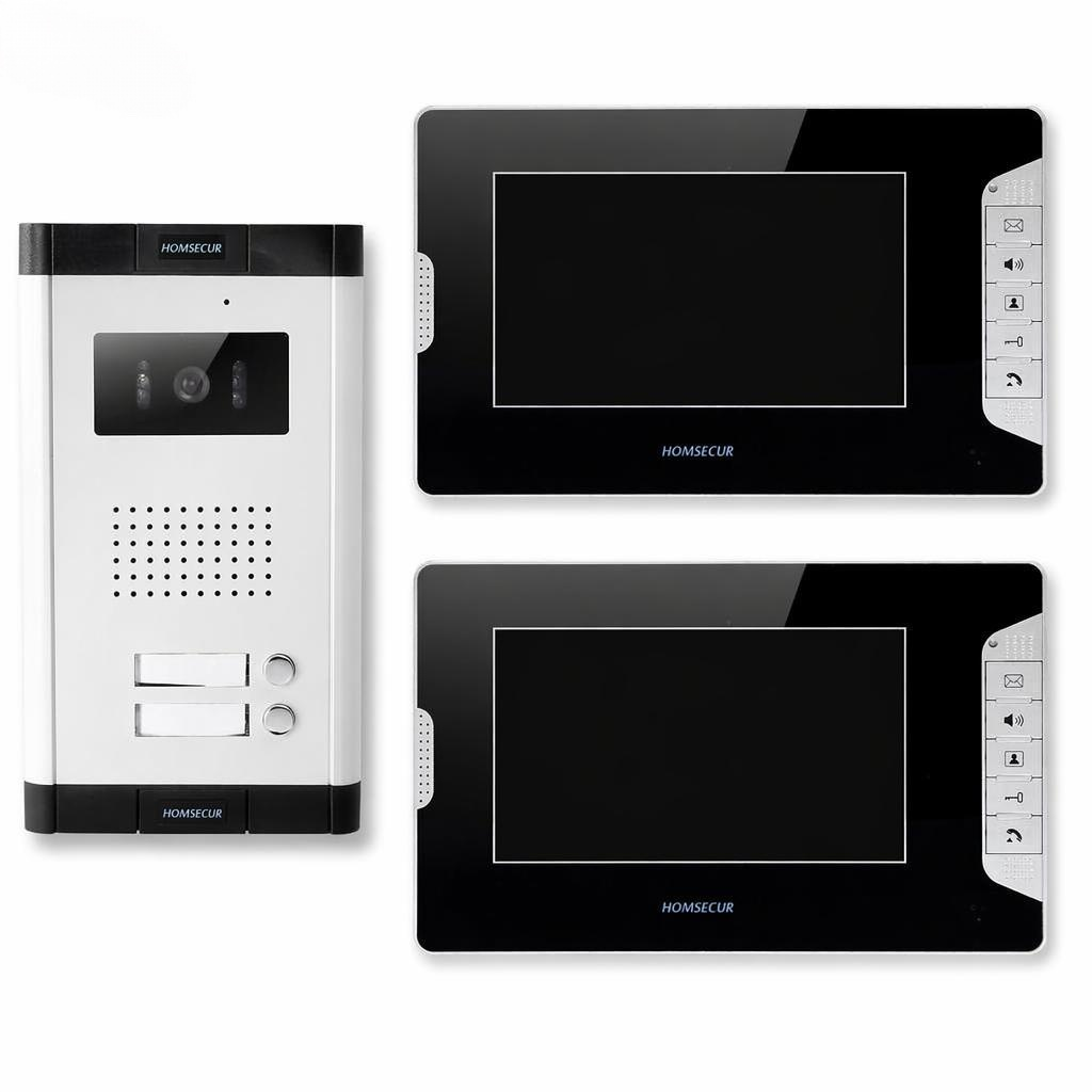 4 Wire 2 Family Video Door Pho - đánh giá và giá Home Security Monitoring System