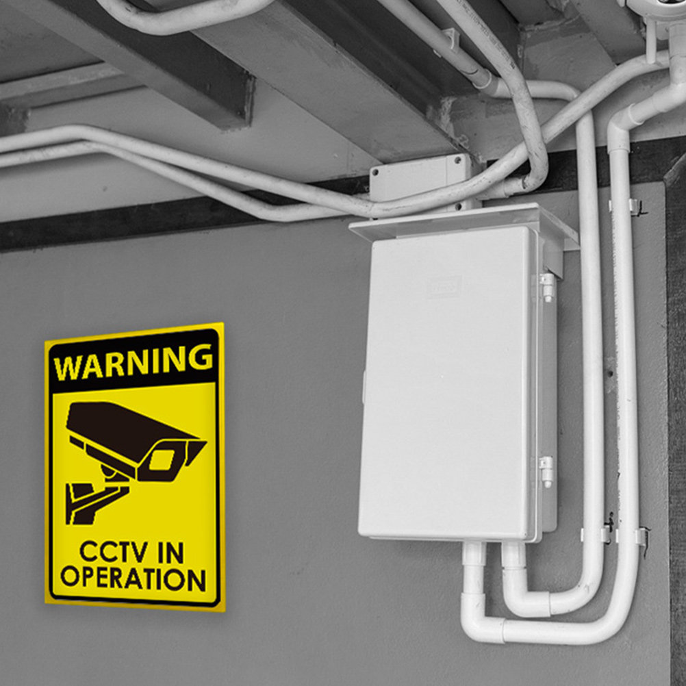 Acrylic Security Camera Warnin - đánh giá và giá Home Yard Security