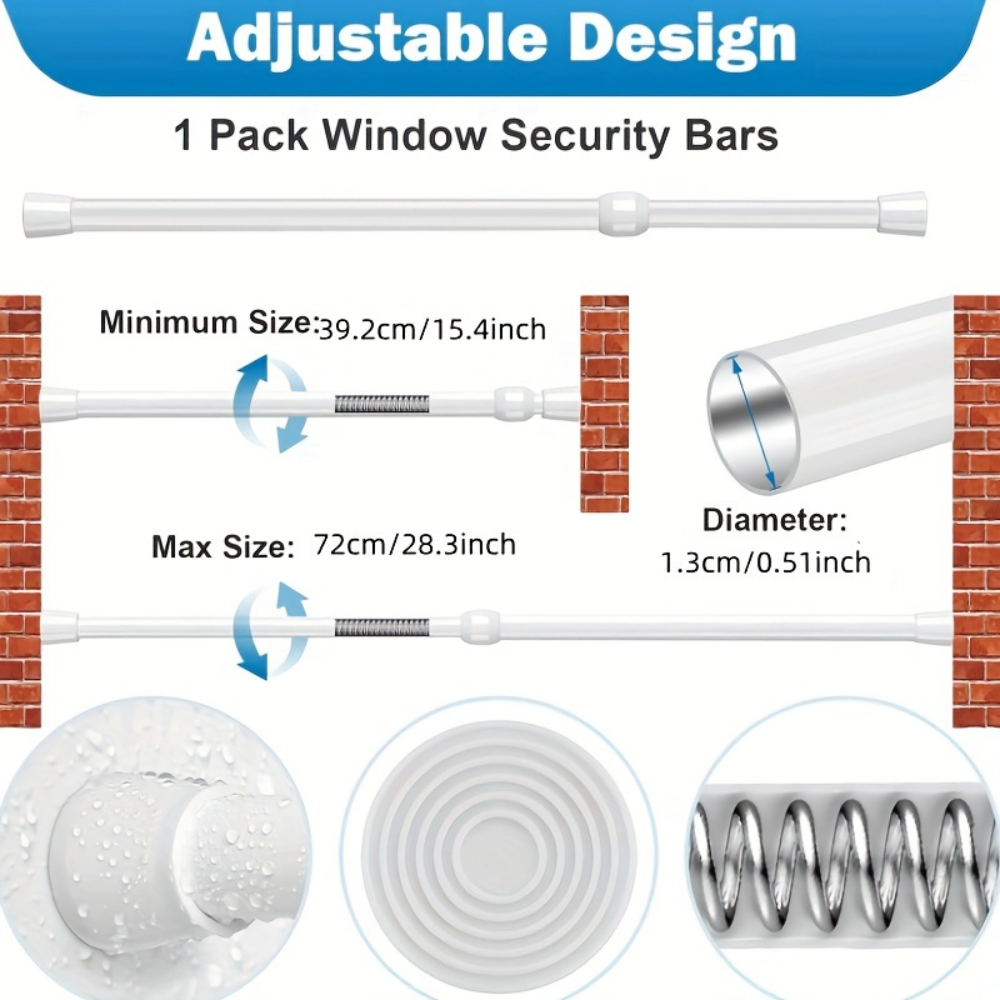 Adjustable Metal Window & Door - đánh giá và giá Home Security Door Reinforcement Lock