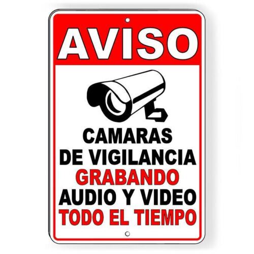 Vintage Metal Tin Sign Spanish - đánh giá và giá Home Yard Security