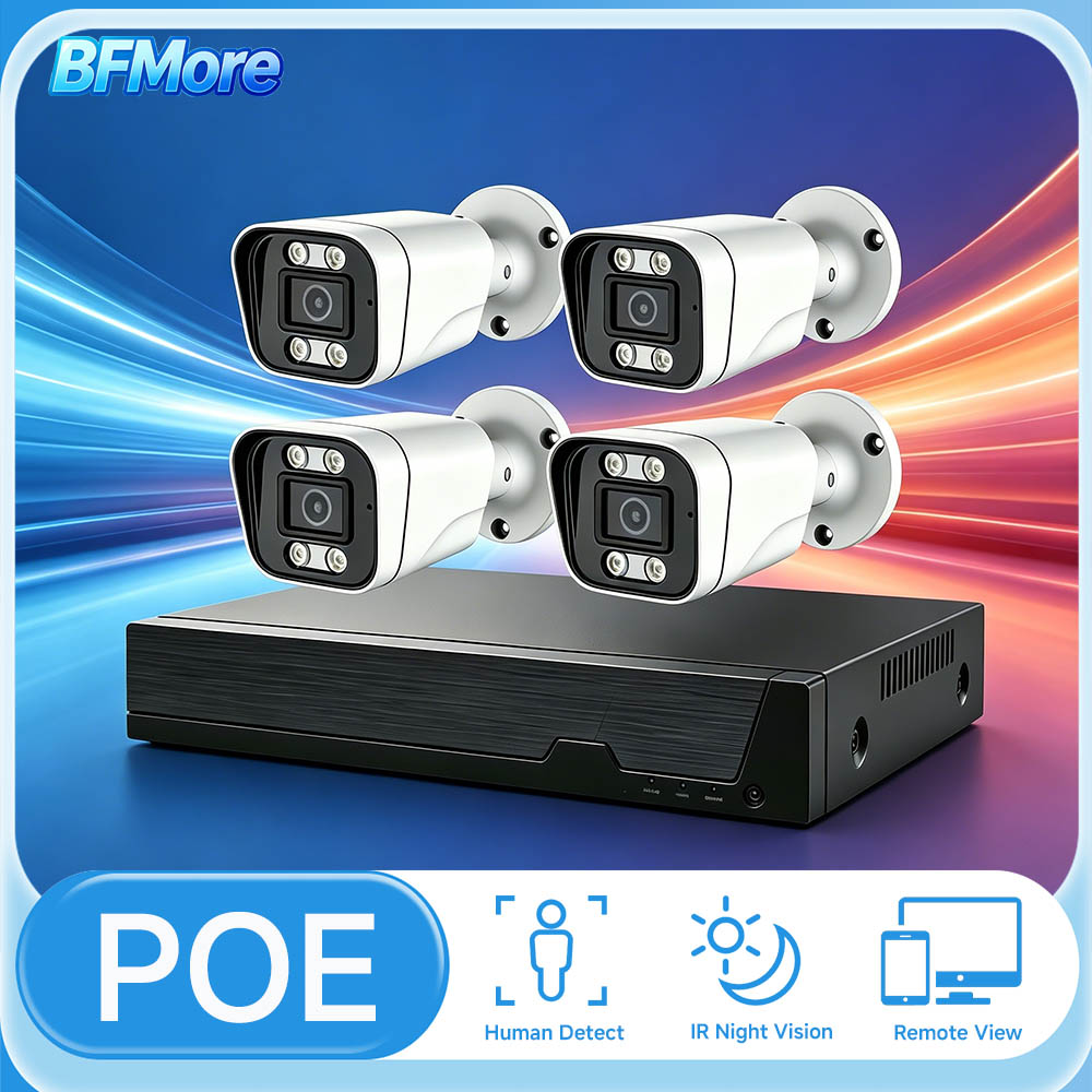 BFMore 8MP 4K Ai Human Detecti - đánh giá và giá Home Security Video Recording Systems
