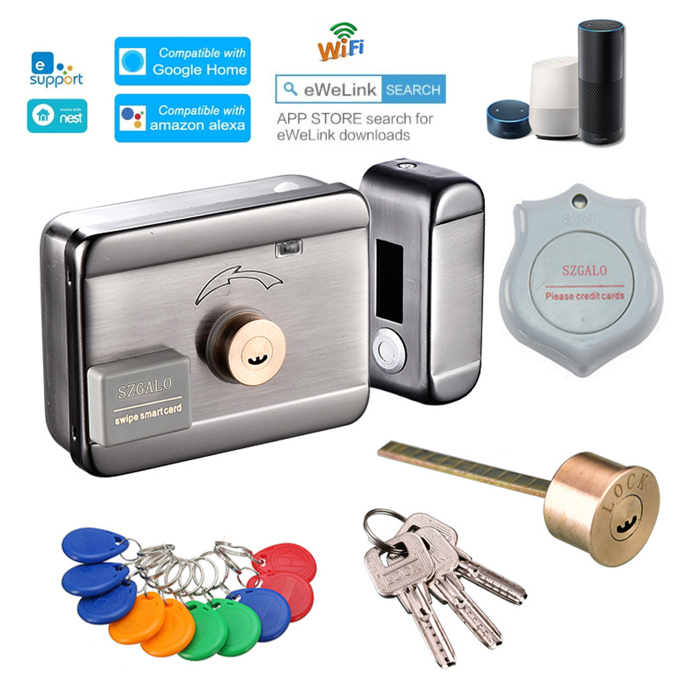 WiFi Điều Khiển Khóa Điện Khóa - đánh giá và giá Home Security Ring System