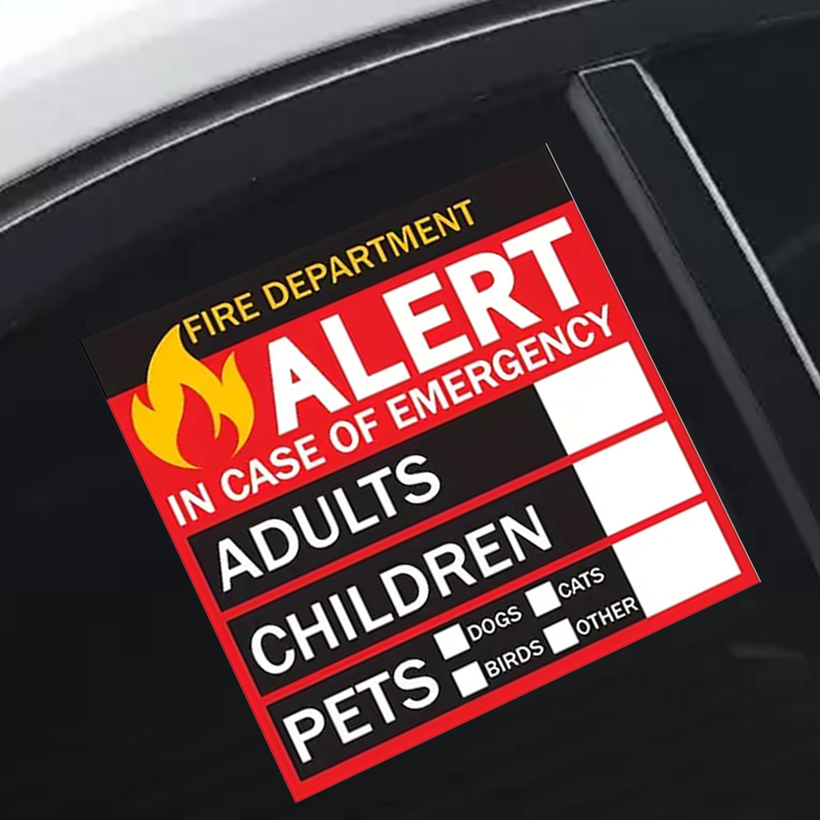 Fire Pet Alert Sticker Rain-Pr - đánh giá và giá Home Security Department Us