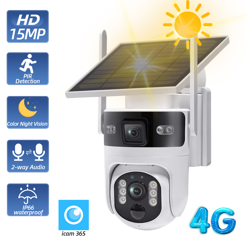 Wireless Outdoor PTZ Solar Sec - đánh giá và giá Home Yard Security