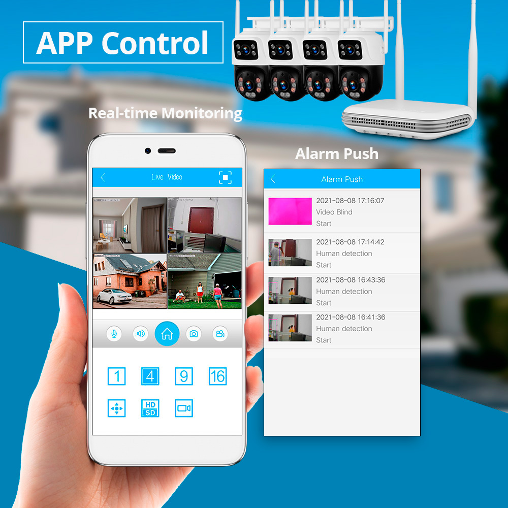 KERUI Waterproof 6MP HD Wirele - đánh giá và giá Home Security And Camera Systems