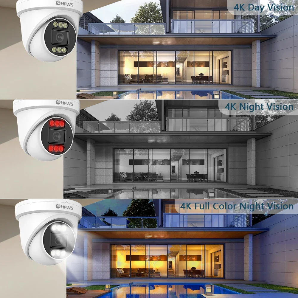 OEM 8MP 4K 25FPS PoE IP Camera - đánh giá và giá Home Security And Camera Systems