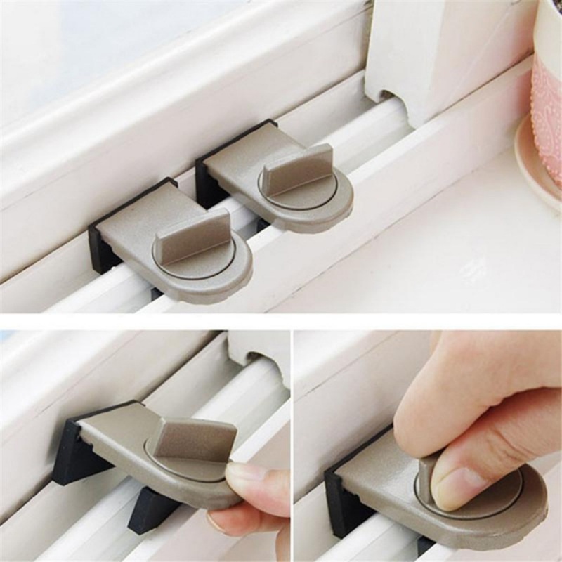 4 Sets Sliding Sash Stopper Ca - đánh giá và giá Home Security Door Reinforcement Lock