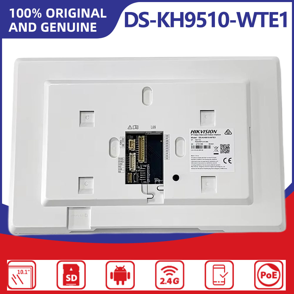 Hikvision DS-KH9510-WTE1(B) 10 - đánh giá và giá Home Security Hikvision