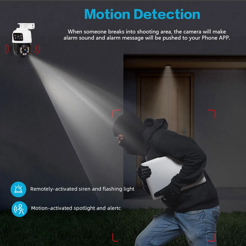 Outdoor 8MP POE PTZ Security C - đánh giá và giá Home Yard Security