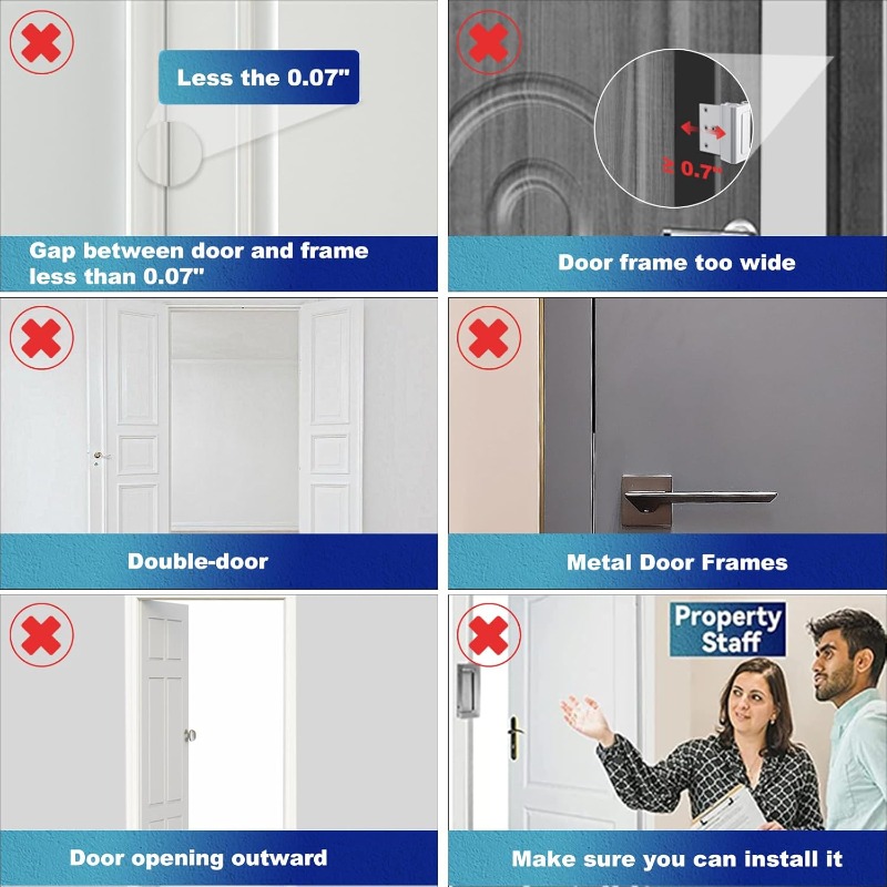 Door Reinforcement Lock Withst - đánh giá và giá Home Security Door Reinforcement Lock