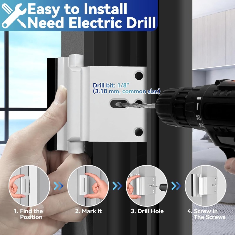 Door Reinforcement Lock Withst - đánh giá và giá Home Security Door Reinforcement Lock