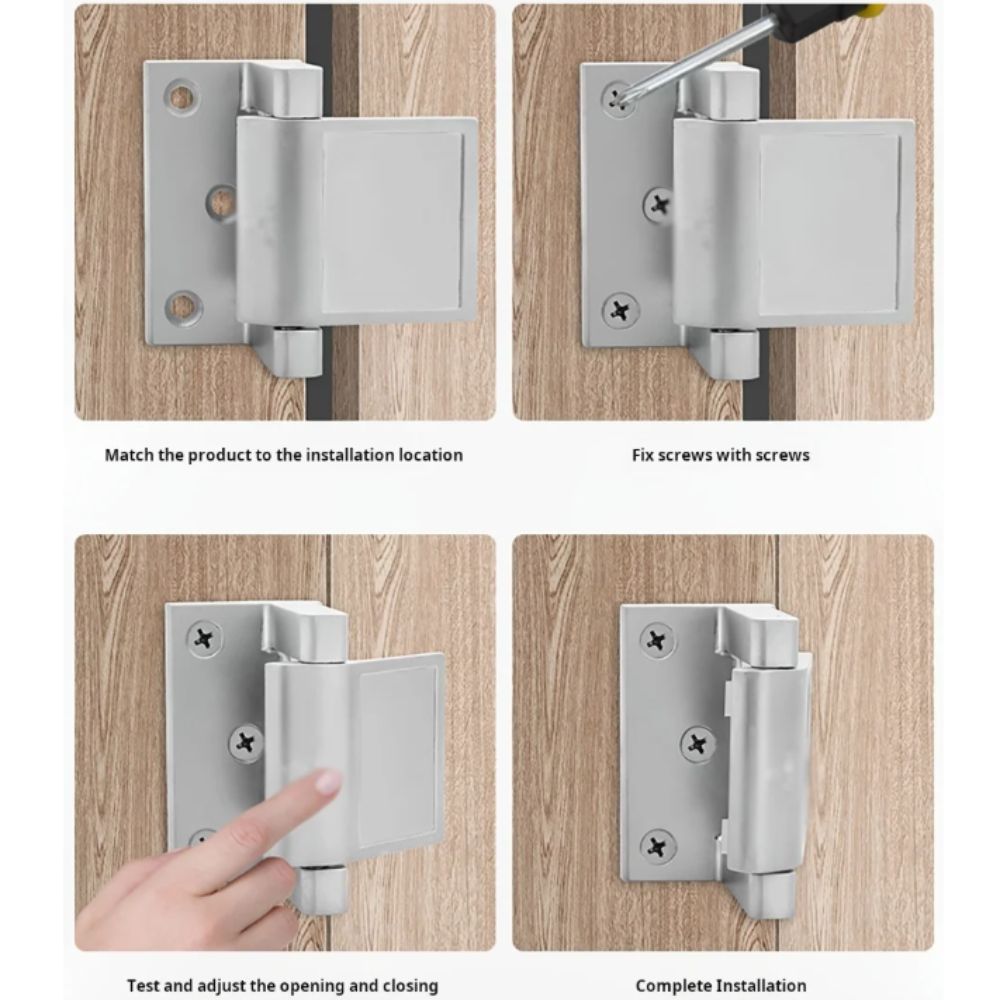 Aluminum Alloy Door Lock Secur - đánh giá và giá Home Security Door Reinforcement Lock