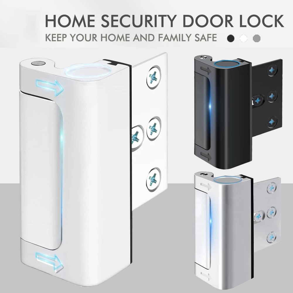 New Home Security Door Lock Al - đánh giá và giá Home Security Door Reinforcement Lock