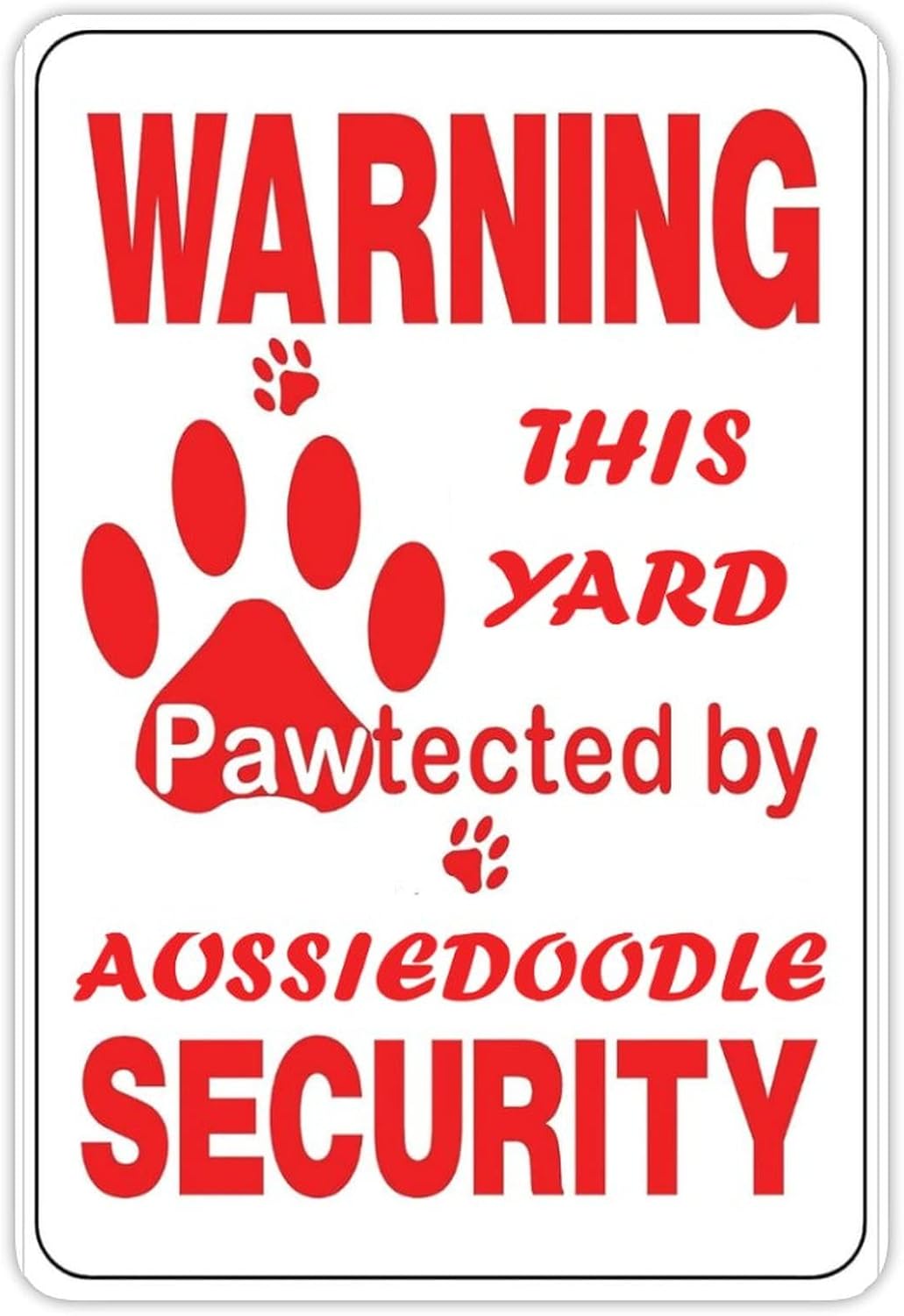 Warning This Yard Pawtected by - đánh giá và giá Home Yard Security