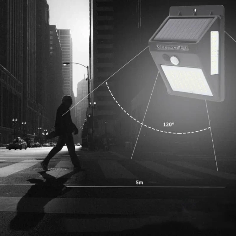 Outdoor Solar 100 LED PIR Moti - đánh giá và giá Home Yard Security