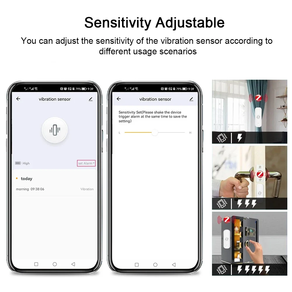Tuya WiFi/Zigbee Smart Vibrati - đánh giá và giá Home Security With Monitoring