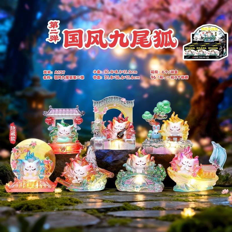 Nine Tailed Fox Blind Box Seri - đánh giá và giá Home Security Items