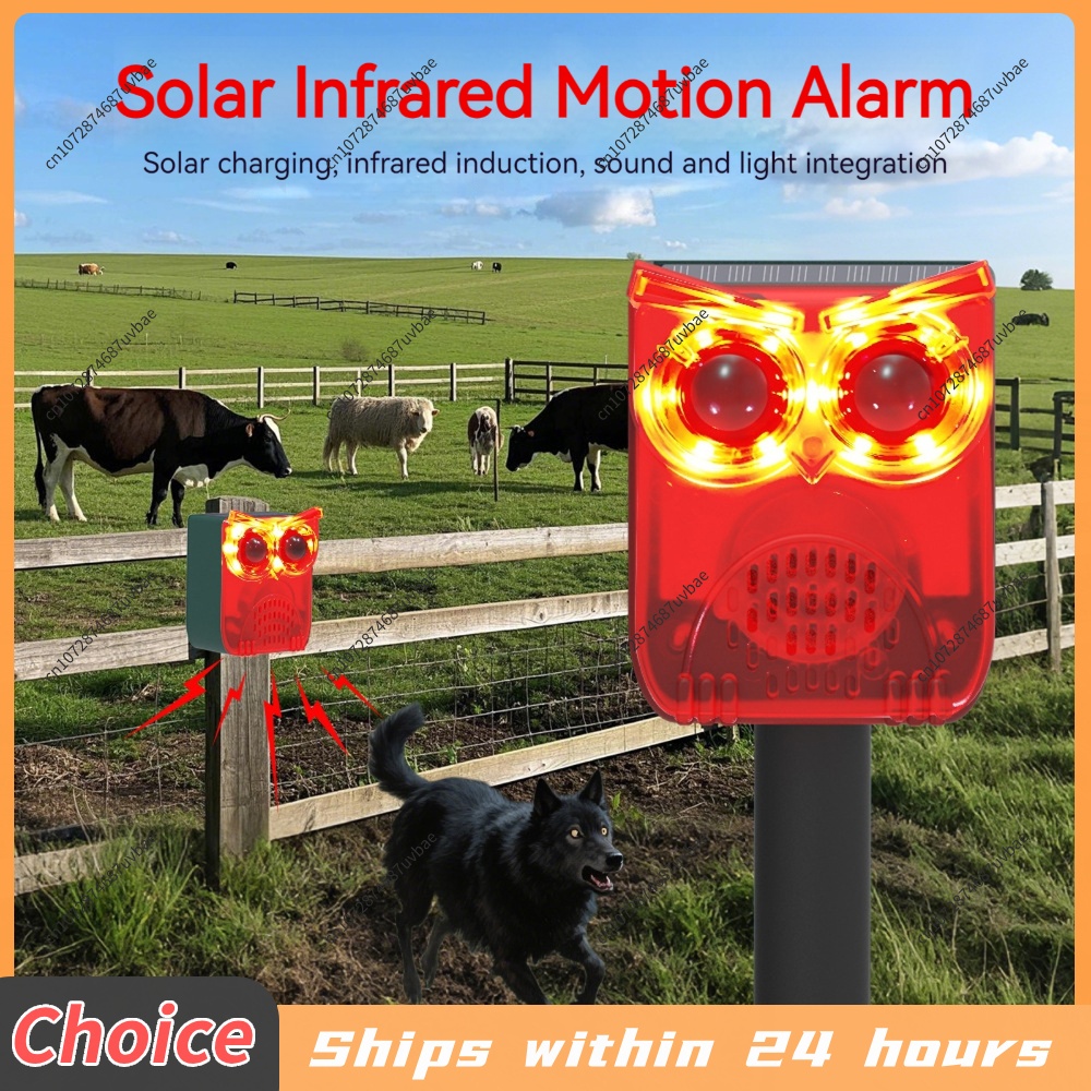 Solar Motion Sensor Alarm Dog  - đánh giá và giá Home Yard Security