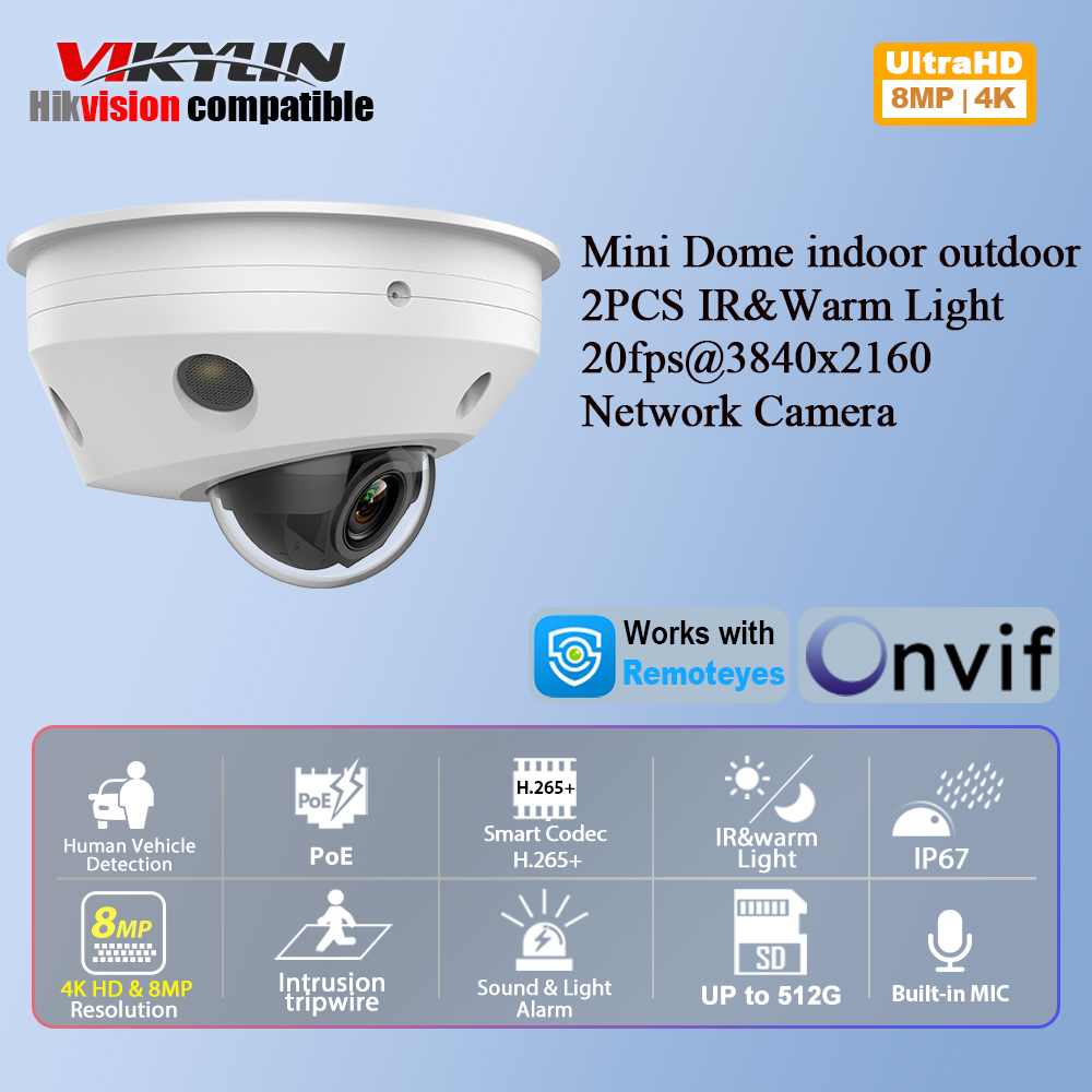 Vikylin 8MP IR Night Vision Mi - đánh giá và giá Home Security Online