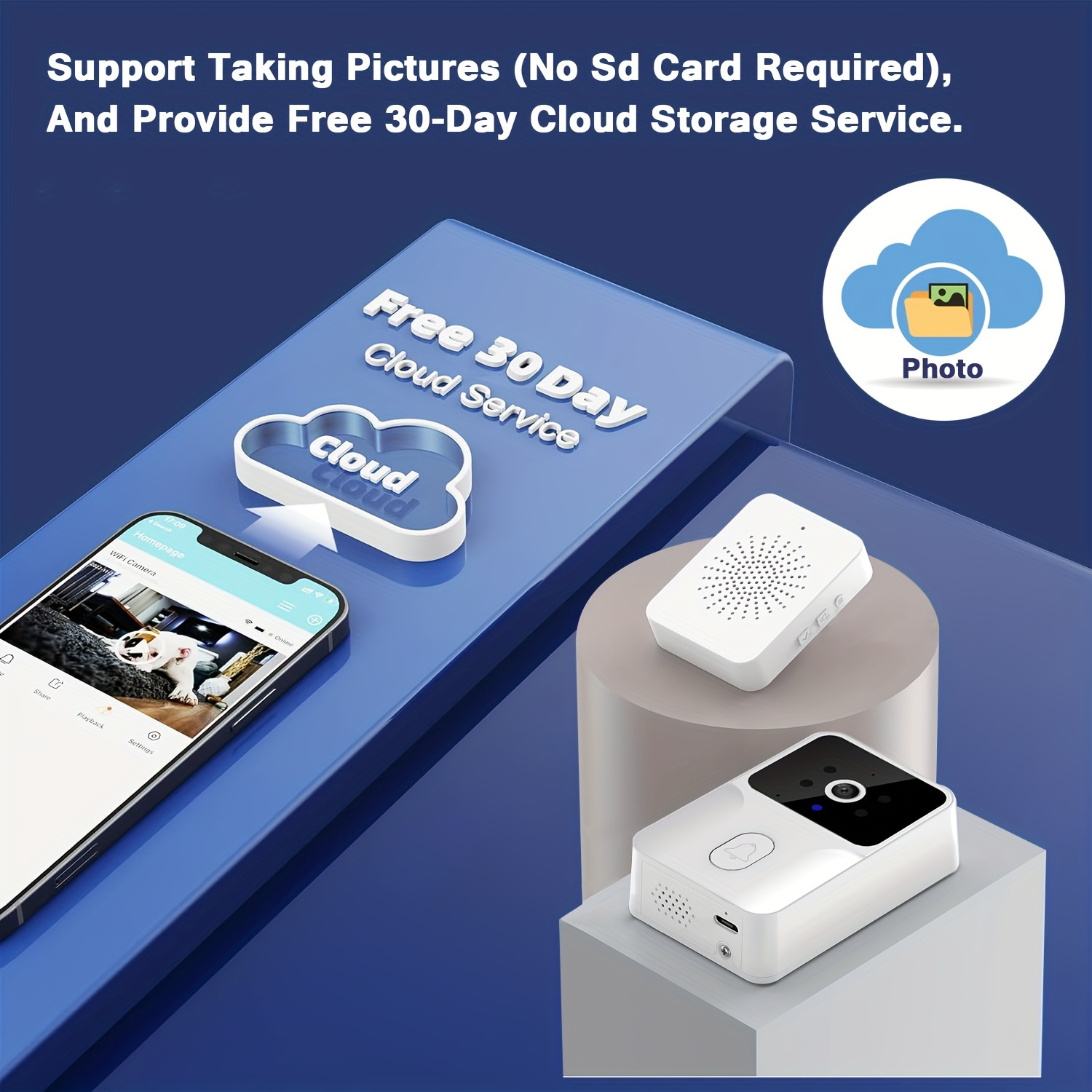 Tuya Wireless Smart Video Door - đánh giá và giá Home Security Monitoring System